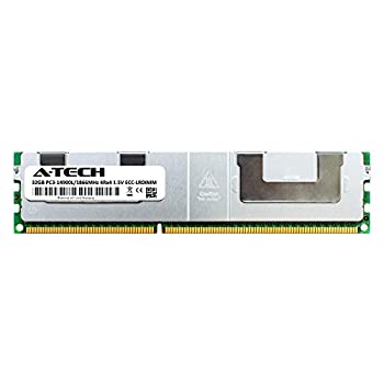 【中古】【輸入品・未使用】A-Tech 32GB モジュール Dell PowerEdge R720 DDR3 ECC 負荷軽減 LR DIMM PC3-14900 1866Mhz 4rx4 1.5v サーバー メモリー ラム用 (OEM SNPJGGRT