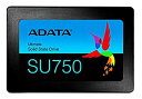 【中古】【輸入品・未使用】ADATA 2.5インチ 内蔵SSD 512GB SU750シリーズ 3D NAND TLC 搭載 SMIコントローラー 7mm AS...