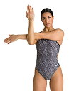 【中古】【輸入品・未使用】Arena Women's Print Challenge Back One Piece Swimsuit