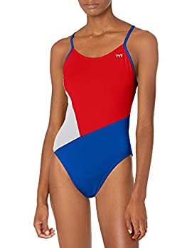 【中古】【輸入品・未使用】TYR ソリッドスプライス ブロックカットアウトフィット RD/WHT/BLU 36.0