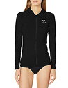 【中古】【輸入品・未使用】Roxy Women's Essentials Hooded Rashguard, Anthracite 21, S