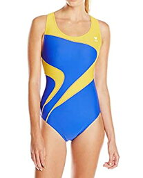 【中古】【輸入品・未使用】TYR SPORTレディースAlliance t-splice Maxfit水着 ゴールド