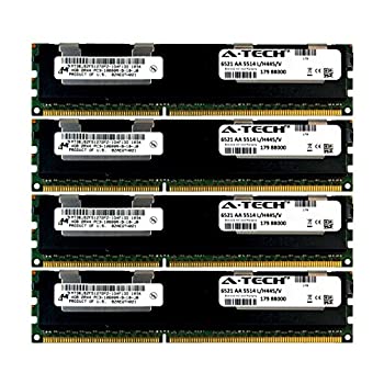 【中古】【輸入品 未使用】A-Tech Micron 16GB キット 4X 4GB PC3-10600 1.5V Dell Precision Workstation T5600 20D6F T7500 SNPJDF1MC/16G T7600 A6996807 T5500 A262607