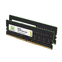 【中古】【輸入品・未使用】16GB (2x8GB) DDR4-2666MHz PC4-21300 ECC UDIMM 2Rx8 1.2V Unbuffered ...