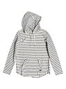 【中古】【輸入品・未使用】Roxy レディース Times Passed ストライプ フード付きスウェットシャツ US サイズ: Small カラー: ホワイト