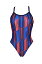 【中古】【輸入品・未使用】Arena Women's Print Challenge Back One Piece Swimsuit, USA, 32