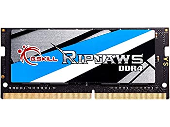 G.Skill RipJaws シリーズ 32GB (1 x 32GB) 260ピン SO-DIMM PC4-21300 DDR4 2666 CL18-18-43 1.20V シングルチャンネルメモリーモデル F4-2666C