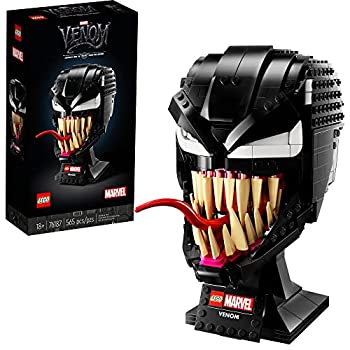 【中古】【輸入品 未使用】LEGO Marvel Spider-Man Venom 76187 Collectible Building Kit for-Adults Venom-Mask, Great for Spider-Man Fans, Marvel Movie Watchers and