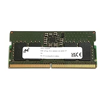 【中古】【輸入品・未使用】Micron SODIMM 8GB PC5 DDR5 4800 1Rx16 MTC4C10163S1SC48BA1 ノートパソコ..