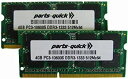 【中古】【輸入品・未使用】parts-quick リンゴ用8ギガバイトメモリは、プロ13 MacBook」インチmc700ll / 2.3GHzデュアルコアインテルCore i5冬2011メモリモジュール8ギガバ(2)