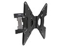 【中古】【輸入品・未使用】Monoprice スリム フルモーション テレビ壁掛けブラケット(最大30kg、32-55インチ)