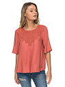 【中古】【輸入品・未使用】Roxy SHIRT レディース US サイズ: M カラー: ピンク