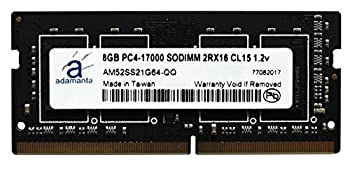 【中古】【輸入品・未使用】Adamanta 8GB (1x8GB) ノートパソコンメモリアップグレード MSi GS72 6QC 061CZ Stealth DDR4 2133 PC4-17000 SODIMM 2Rx16 CL15 1.2v ノートブ 【中古】【輸入品・未使用】Adamanta 8GB (1x8GB) ノートパソコンメモリアップグレード MSi GS72 6QC 061CZ Stealth DDR4 2133 PC4-17000 SODIMM 2Rx16 CL15 1.2v ノートブ