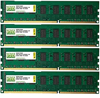 šۡ͢ʡ̤ѡ32GB (4x8GB) DDR3-1066MHZ PC3-8500 Non-ECC UDIMM 2Rx8 Desktop Memory Module