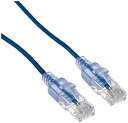 【中古】【輸入品・未使用】Monoprice Cat6A イーサネットネットワークパッチケーブル - 20フィート - ブルー | 10パック 10G - Sl...