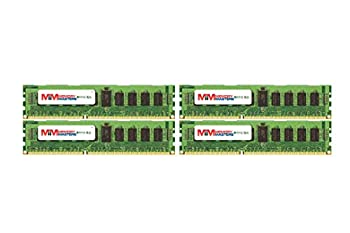 【中古】【輸入品・未使用】MemoryMasters 16GB (4x4GB) DDR3-1333MHz PC3-10600 ECC UDIMM 1Rx4 1.35V Registered Memory PC ワークステーション(2.0)