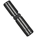 【中古】【輸入品・未使用】B & R Bands 24mmジェームズ・ボンド ナイロンフックアンドループ 腕時計バンドストラップ - ブラックステンレススチール - 長さSサイズ