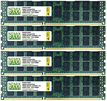 šۡ͢ʡ̤ѡ64GB 4X16GB NEMIX RAM ꡼ Apple Mac Pro 2010 & 2012