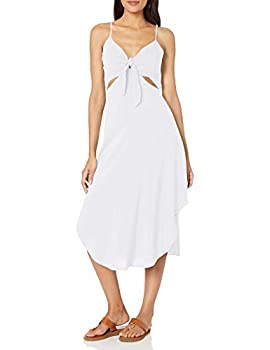 【中古】【輸入品・未使用】La Blanca レディース カットアウトフロントタイドレス 水着カバーアップ US サイズ: Large カラー: ホワイト