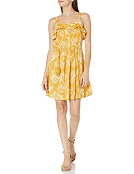 yÁzyAiEgpzRoxy Junior's Dress, Mineral Yellow Lirely, S