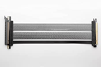 【中古】【輸入品・未使用】CableMod Straight PCI-e 4.0 Riser Cable (Black, 30cm)