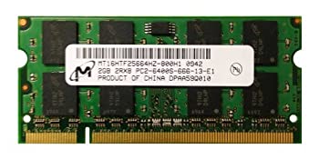【中古】【輸入品・未使用】Supermicro認定mem-dr220l-cl01-so8?Micronメモリ???2?GB ddr2???800?SODIMM pb-free