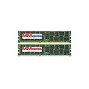 【中古】【輸入品 未使用】MemoryMasters Sun SPARC TサーバーシリーズDIMM ddr3 pc3 10600 1333 MHzデュアルランク/シングルランクRamメモリ。 16GB KIT (2 x 8GB