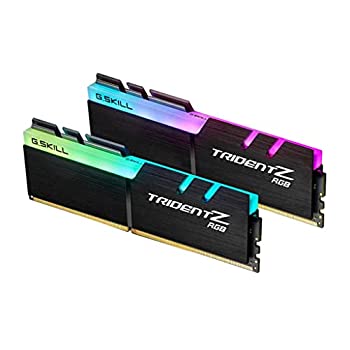 【中古】【輸入品 未使用】G.SKILL 32GB (2 x 16GB) TridentZ RGBシリーズ DDR4 PC4-28800 3600MHz Intel Z270プラットフォームデスクトップメモリーモデル F4-3600C17D-32