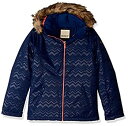 【中古】【輸入品・未使用】Roxy Snow Big American Pie Solid Girl Jacket, Medieval Blue AZTECSP...