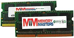 šۡ͢ʡ̤ѡMemoryMasters 8GB 2 X 4GB ꡼ Ŭ絡: Lenovo ThinkPad T400 T400s T410 T410i T410s T410si T500 T510 T510i Ρȥѥ - DDR3 S