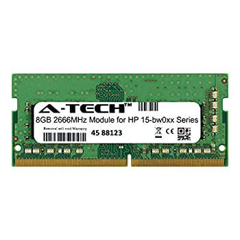 šۡ͢ʡ̤ѡA-Tech 8GB ⥸塼 HP 15-bw0xx ꡼ åץȥå &Ρȥ֥å ߴ DDR4 2666Mhz ꡼  (ATMS381453A25978X1)