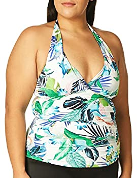 【中古】【輸入品・未使用】La Blanca レディース Vネック ホルター タンキニ 水着 トップ US サイズ: 12