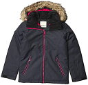 yÁzyAiEgpzRoxy Kids Girl's American Pie Solid Snow Jacket (Big Kids) True Black SM (8 Big Kids)