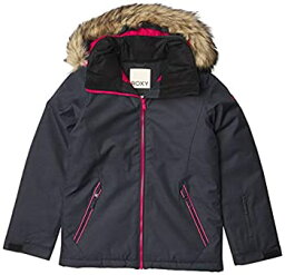 【中古】【輸入品・未使用】Roxy Kids Girl's American Pie Solid Snow Jacket (Big Kids) True Black SM (8 Big Kids)