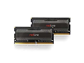 【中古】【輸入品・未使用】Mushkin Redline Notebook - DDR4 ゲーミングノートパソコン DRAM - 16GB (2x8GB) SODIMM メモリキット - 3200MHz (PC4-25600) CL-16 - 260ピン