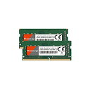 【中古】【輸入品・未使用】Kuesuny 32.0GB (2 x 16GB) 2666MHz DDR4 PC4-21300/PC4-21333 SO-DIMM ...