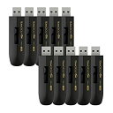 【中古】【輸入品・未使用】TEAMGROUP C186 128GB 10個パック USB 3.2 Gen 1 (USB 3.1/3.0) USBフラッシュサムド...