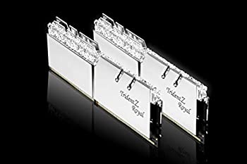šۡ͢ʡ̤ѡF4-4266C19D-16GTRS [Trident Z Royal 16GB (8GBx2) DDR4 4266Mhz (PC4-34100) CL19 1.40V XMP 2.0 Silver]