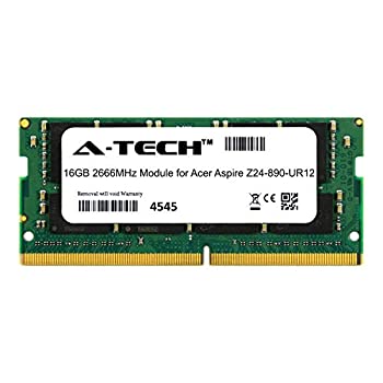 【中古】【輸入品・未使用】A-Tech 16GB モジュール Acer Aspire Z24-890-UR12 ノートパソコン & ノートブック 互換性 DDR4 2666Mhz メモリー RAM (ATMS267121A25832X1)