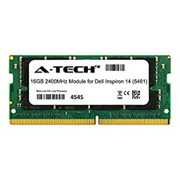 【中古】【輸入品・未使用】A-Tech 16GB モジュール Dell Inspiron 14 (5481) ノートパソコン & ノートブック用 DDR4 2400Mhz メモリラム対応 (ATMS277744A25831X1)