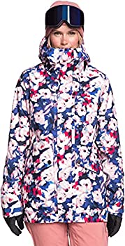 【中古】【輸入品・未使用】Roxy Gore-TEX Glade Printed Jacket Mazarine Blue Mind Jingle SM (US 3-5) 1