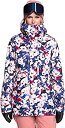 【中古】【輸入品・未使用】Roxy Gore-TEX Glade Printed Jacket Mazarine Blue Mind Jingle SM (US...