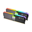 【中古】【輸入品・未使用】Thermaltake TOUGHRAM XG RGB DDR4 3600MHz 16GB (8GB x 2) 16.80万色 RGB...