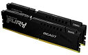 【中古】【輸入品・未使用】キングストンテクノロジー Kingston FURY デスクトップPC用メモリ DDR5 AM5 AMD EXPO認定 5600MT/秒 16GB×2枚 Kingston FURY Beast ビースト AM(2)