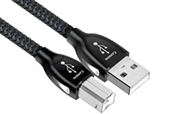 【中古】【輸入品・未使用】AudioQuestカーボンUSB 2.0ケーブル、タイプA to B、1.5?M ( 5.0?Ft。)