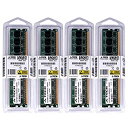 【中古】【輸入品 未使用】16 GBキット(4 x 4 GB) for Dell XPS 8300。ECC DIMM ddr3 pc3 10600 1333 MHz RAMメモリ。A - Techブランド純正。