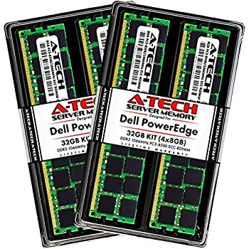 【中古】【輸入品・未使用】32?GBキット(4?x 8?GB) for Dell PowerEdgeシリーズm910?r715?r815。DIMM ddr3?ECC Registered pc3???8500?1066?MHzデュアルランクRa
