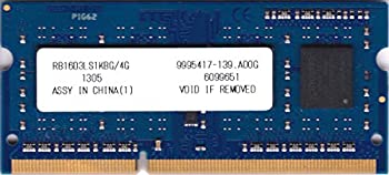 šۡ͢ʡ̤ѡKingston Űб (1.35 V) PC3L-12800S (DDR3L-1600) 4GB SO-DIMM 204pin Ρȥѥѥ ֡RB16D3LS1KBG/4G ưݾ