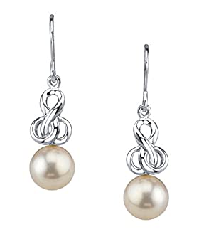 【中古】【輸入品・未使用】THE PEARL SOURCE 本物のホワイト日本製アコヤ海水養殖真珠エイドリアンイ..