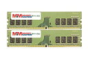 【中古】【輸入品・未使用】MemoryMasters 16GB (2x8GB) DDR4-2666MHz PC4-21300 非ECC UDIMM 1Rx8 1...